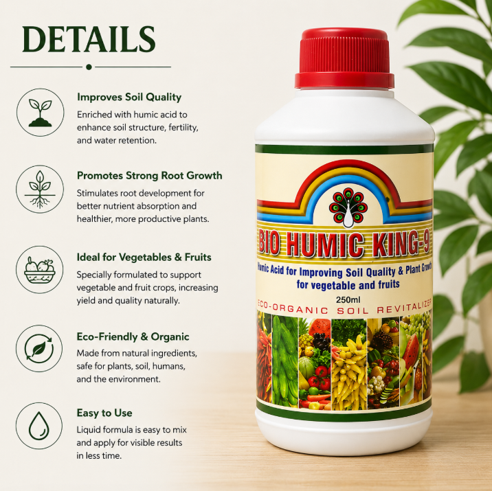 Shalimar Bio Humic King 95 Liquid Fertilizer