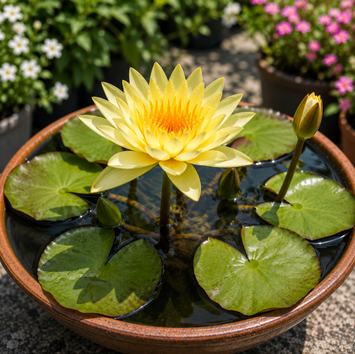 Water Lily Mexicana Yellow