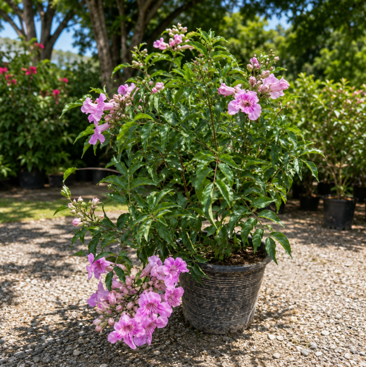 Pink Trumpet Vine
