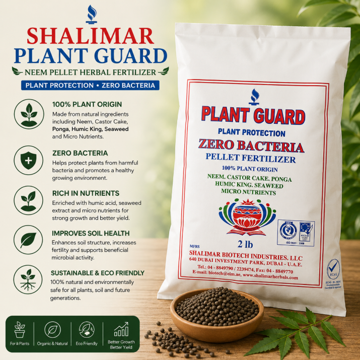 Shalimar Plant Guard Neem Pellet Herbal Fertilizer