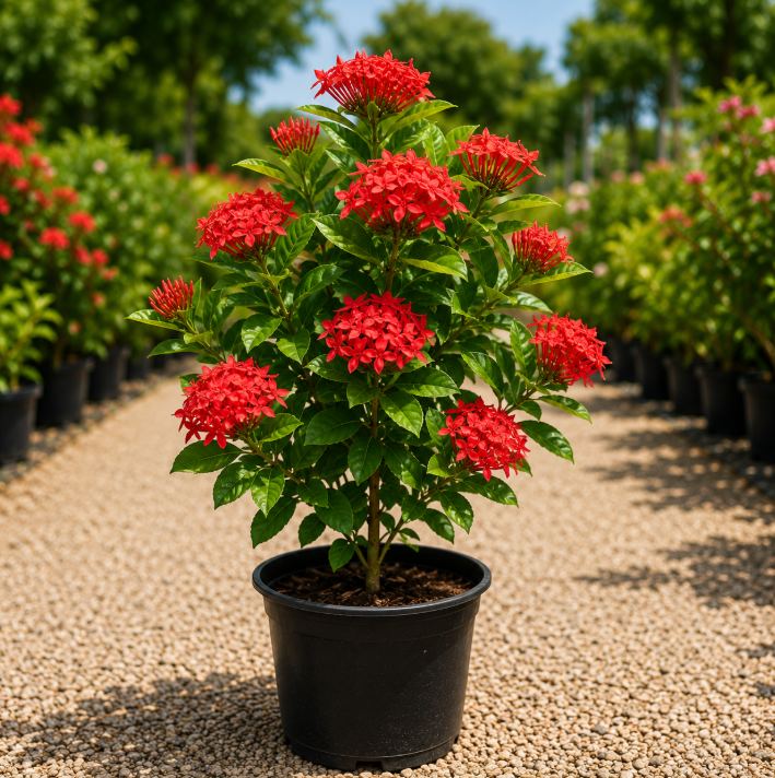 Ixora Coccinea Red