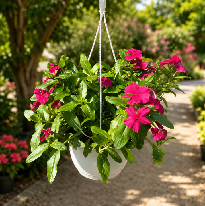 Vinca Hanging