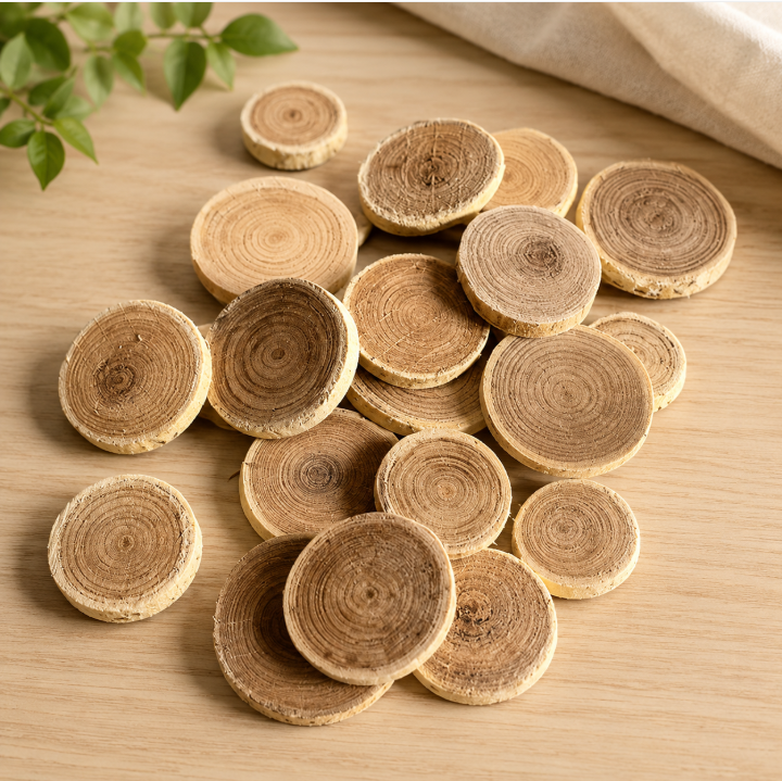 Natural Wood Slice Round