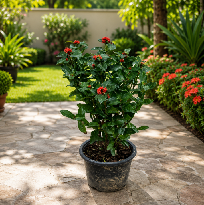 Thai Ixora Red